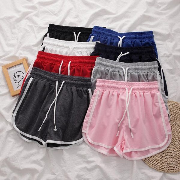 women's shorts 2021 black sports women summer loose fitness gray stretch high waist casual leggings wide leg home pajamas, White;black
women's shorts 2021 black sports women summer loose fitness gray stretch high waist casual leggings wide leg home pajamas, White;black