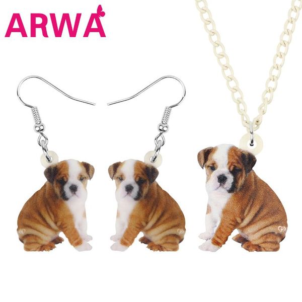earrings & necklace arwa acrylic shar pei dog jewelry sets printing big animal for women girls kids gift charm accessories, Silver
earrings & necklace arwa acrylic shar pei dog jewelry sets printing big animal for women girls kids gift charm accessories, Silver