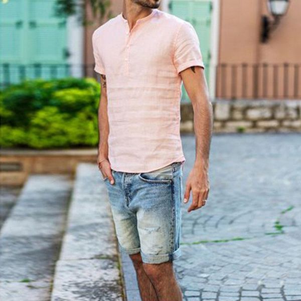 men's casual shirts solid loose short sleeve linen summer dress soft tee oversized shirt harajuku y, White;black
men's casual shirts solid loose short sleeve linen summer dress soft tee oversized shirt harajuku y, White;black