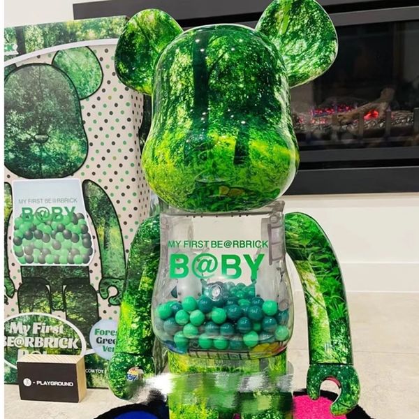 new70 cm violent building block bear bearbrick forest millennium green trend hand-made ornament blind box children's gift
new70 cm violent building block bear bearbrick forest millennium green trend hand-made ornament blind box children's gift