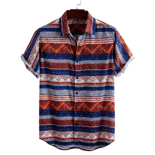 men's casual shirts creative pattern ethnic style european and american fashion multicolor striped printed c44634 71fs, White;black
men's casual shirts creative pattern ethnic style european and american fashion multicolor striped printed c44634 71fs, White;black
