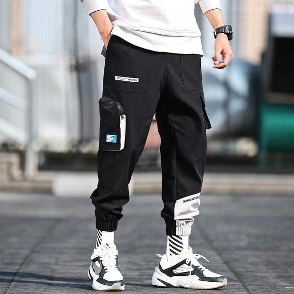 men's pants casual big pocket track male fashion trousers elastic waist men hip hop joggers sweatpants streetwear sqs5 go5x, Black
men's pants casual big pocket track male fashion trousers elastic waist men hip hop joggers sweatpants streetwear sqs5 go5x, Black