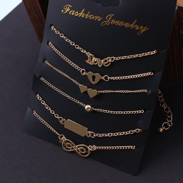 charm bracelets bracelet suit european and american fashionable temperament 8 words love 6 costume dance girlfriend, Golden;silver
charm bracelets bracelet suit european and american fashionable temperament 8 words love 6 costume dance girlfriend, Golden;silver