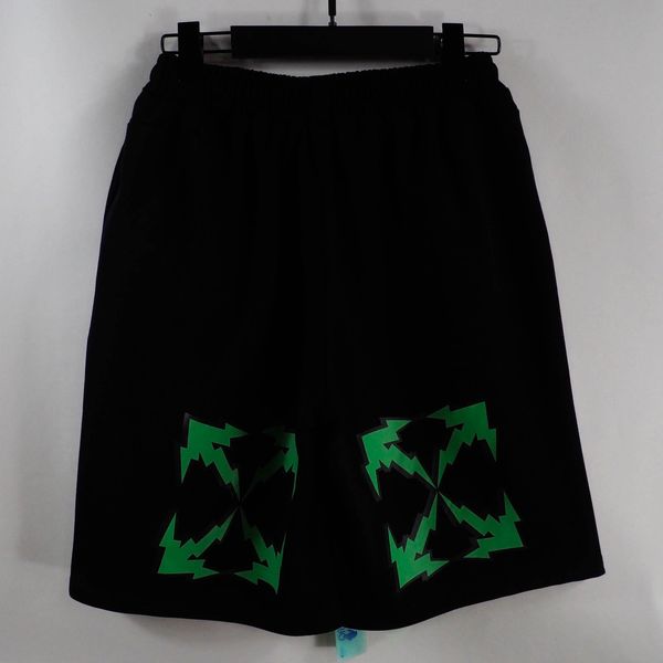 Spring / Summer 2021 New Off Curved Lightning Arrow Casual Shorts for Men and Women, White;black
Spring / Summer 2021 New Off Curved Lightning Arrow Casual Shorts for Men and Women, White;black