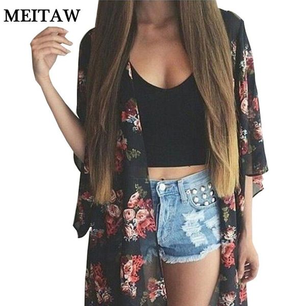 women's blouses & shirts summer long kimono cardigans casual loose chiffon blouse shirt lady sleeve 2021 vintage floral print sunscree, White
women's blouses & shirts summer long kimono cardigans casual loose chiffon blouse shirt lady sleeve 2021 vintage floral print sunscree, White
