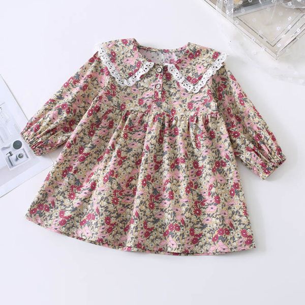 girl's dresses girls fashion floral spring autumn lace collarlong sleeve cotton priness party toddler clothes kxeu, Red;yellow
girl's dresses girls fashion floral spring autumn lace collarlong sleeve cotton priness party toddler clothes kxeu, Red;yellow