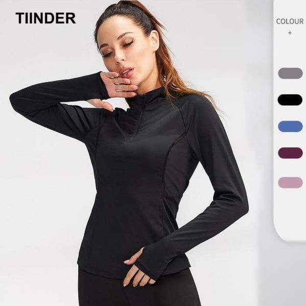 women seamless sports athletic long sleeve t-shirt breathable gym workout yoga running zip turtleneck quick dry sportswear outfit
women seamless sports athletic long sleeve t-shirt breathable gym workout yoga running zip turtleneck quick dry sportswear outfit