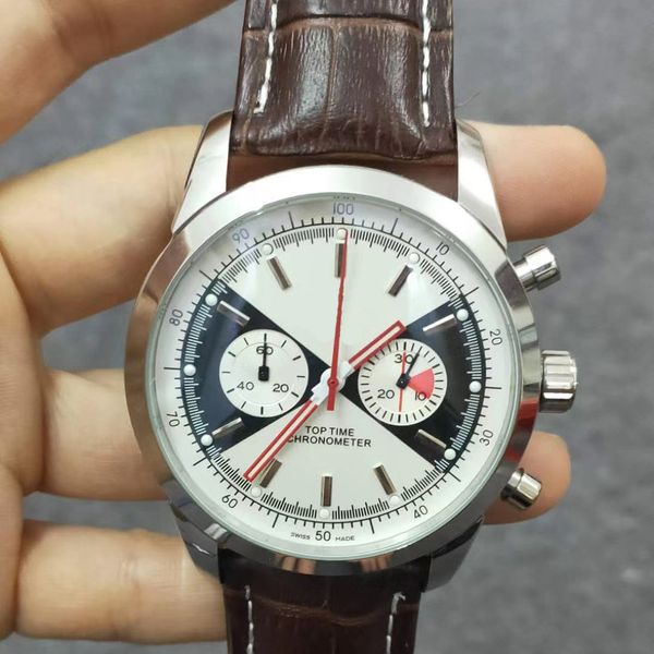 fashion mens watch 42mm quartz movement watches stainless steel deisgner leather belt wristwatch for men watches510, Slivery;brown
fashion mens watch 42mm quartz movement watches stainless steel deisgner leather belt wristwatch for men watches510, Slivery;brown