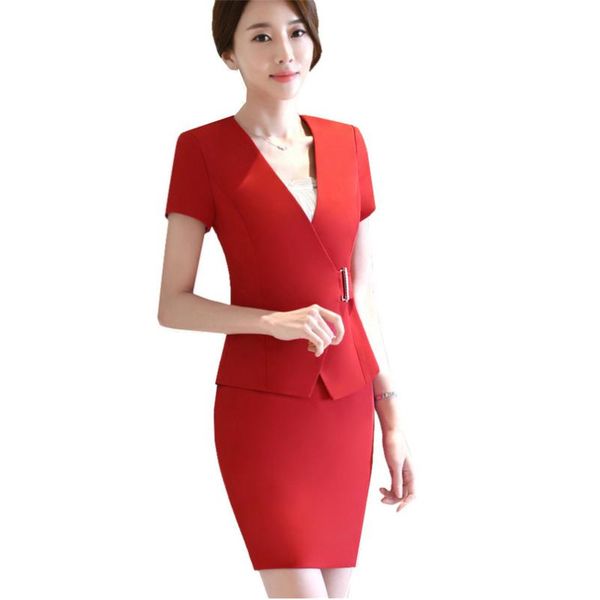 women's suits & blazers women short sleeve business office suit skirt set summer fashion solid color deep v-neck formal plus size s-4xl, White;black
women's suits & blazers women short sleeve business office suit skirt set summer fashion solid color deep v-neck formal plus size s-4xl, White;black