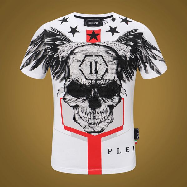 plein bear t shirt mens designer tshirts brand clothing rhinestone skull men t-shirts classical hip hop streetwear tshirt casual tees pb 114, White;black
plein bear t shirt mens designer tshirts brand clothing rhinestone skull men t-shirts classical hip hop streetwear tshirt casual tees pb 114, White;black