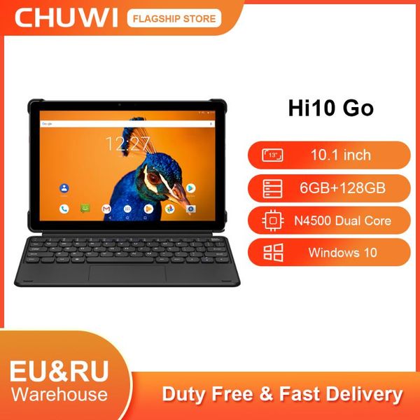 tablet pc tablet, chuwi hi10 go, 6gb ram128gb rom, 10.1" fhd 1920x1200 ips, intel celeron n4500, , micro-hd, windows 10
tablet pc tablet, chuwi hi10 go, 6gb ram128gb rom, 10.1" fhd 1920x1200 ips, intel celeron n4500, , micro-hd, windows 10