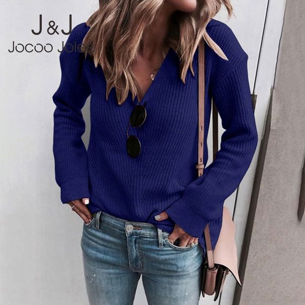 autumn elegant long sleeve v neck knitted pullover female solid vintage harajuku sweaters casual knit loose jumpers 210518, White;black
autumn elegant long sleeve v neck knitted pullover female solid vintage harajuku sweaters casual knit loose jumpers 210518, White;black