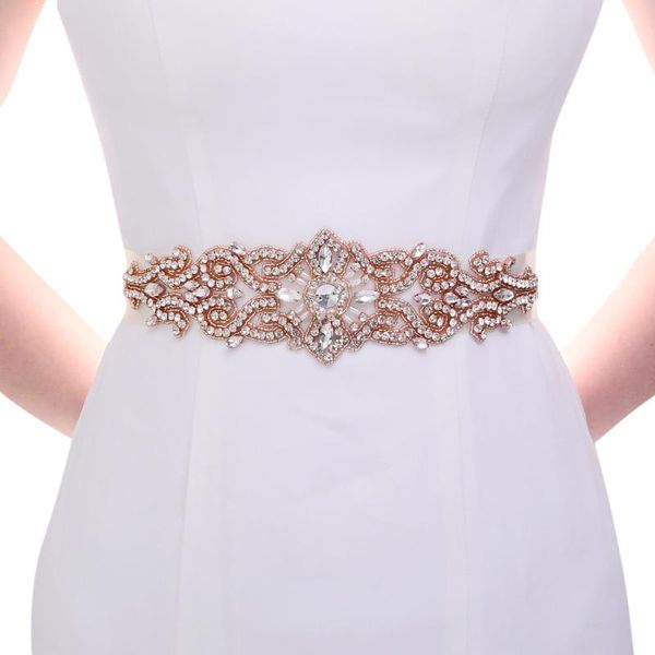 wedding sashes rose gold crystal bridal sash women's rhinestones belt handmade satin for party dress accessories 2021, White
wedding sashes rose gold crystal bridal sash women's rhinestones belt handmade satin for party dress accessories 2021, White
