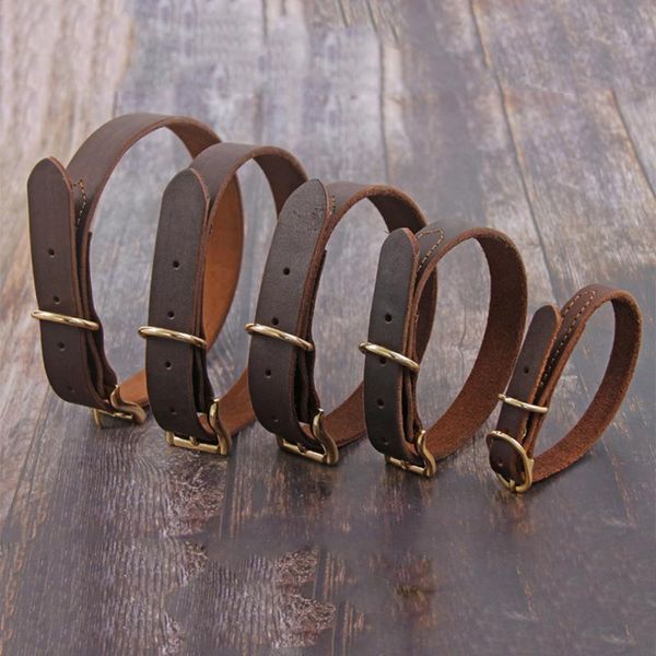dog collars & leashes genuine leather collar pet puppy adjustable neck strap soft real for small medium large big dogs
dog collars & leashes genuine leather collar pet puppy adjustable neck strap soft real for small medium large big dogs