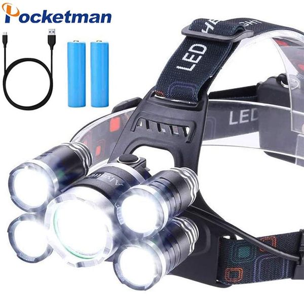 most powerful led headlight rechargeable headlamp 3/5 head light waterproof torch camping lamp front headlamps
most powerful led headlight rechargeable headlamp 3/5 head light waterproof torch camping lamp front headlamps