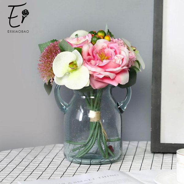 erxiaobao artificial flower home furnishing simulation handmade snow mountain rose living room bedroom entrance decor decorative flowers & w
erxiaobao artificial flower home furnishing simulation handmade snow mountain rose living room bedroom entrance decor decorative flowers & w