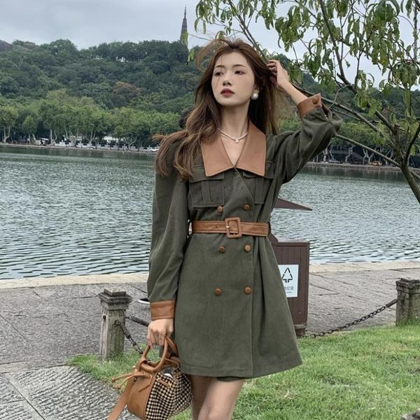 casual dresses ancient ways corduroy long-sleeved dress female age season 2021 western style accept waist slim a-line, Black;gray
casual dresses ancient ways corduroy long-sleeved dress female age season 2021 western style accept waist slim a-line, Black;gray