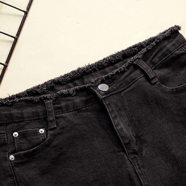 jxmyy new style plus size small feet jeans female fat sister student high waist slimming casual pants nine points pants 210412, Blue
jxmyy new style plus size small feet jeans female fat sister student high waist slimming casual pants nine points pants 210412, Blue
