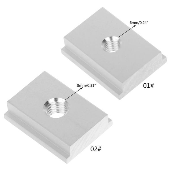 m6/m8 t-track slider aluminium alloy t slot moer for woodworking tool jigs screw faster
m6/m8 t-track slider aluminium alloy t slot moer for woodworking tool jigs screw faster