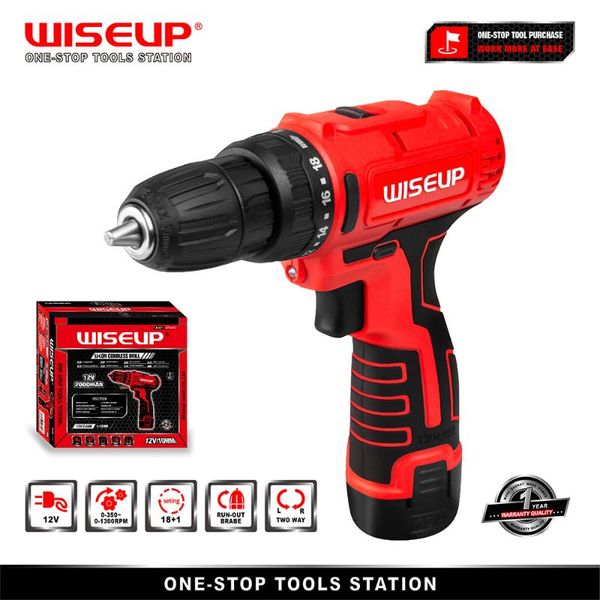 professiona electric drills wiseup 12v cordless drill screwdriver ,18+1 torque settings,2-speeds,3/8" keyless chuck li-ion battery led
professiona electric drills wiseup 12v cordless drill screwdriver ,18+1 torque settings,2-speeds,3/8" keyless chuck li-ion battery led