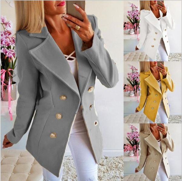 women's wool & blends european and american models, large size, autumn winter woolen jacket, multi-color, multi-size blouse, Black
women's wool & blends european and american models, large size, autumn winter woolen jacket, multi-color, multi-size blouse, Black