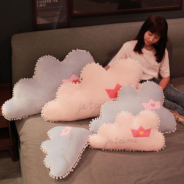 cushion/decorative pillow princess girl net red cushion removable and washable large backrest crown cloud bed long headboard soft bag
cushion/decorative pillow princess girl net red cushion removable and washable large backrest crown cloud bed long headboard soft bag