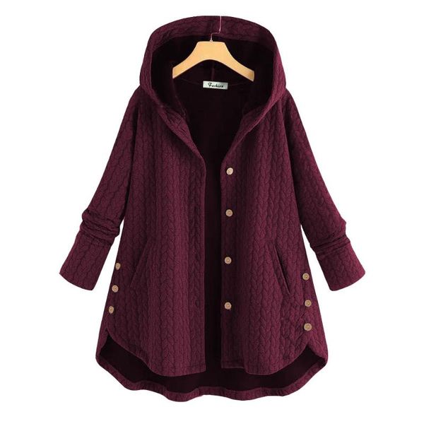 winter autumn pluse size xxxl button hooded shirts irregular solid color jacket women's hoodie coats windbreaker jackets, Black;brown
winter autumn pluse size xxxl button hooded shirts irregular solid color jacket women's hoodie coats windbreaker jackets, Black;brown