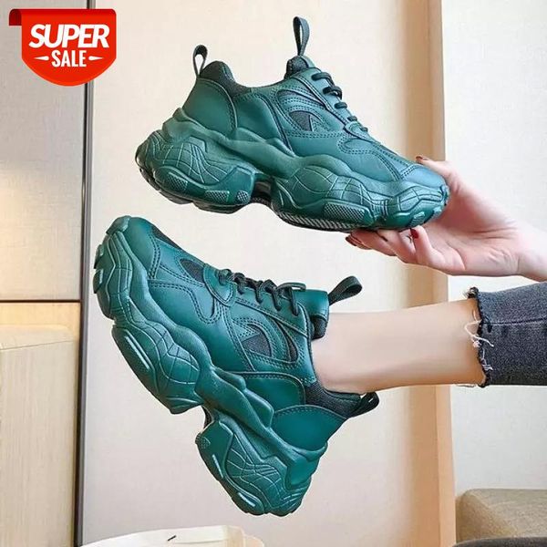 chunky sneakers women spring thick bottom shoes round toe breathing leisure lace up zapatillas plataforma mujer #cd6l
chunky sneakers women spring thick bottom shoes round toe breathing leisure lace up zapatillas plataforma mujer #cd6l