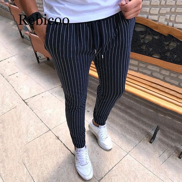 striped pencil pants mens 2021 casual drawstring trousers male street fashion breathable all-match men's, Black
striped pencil pants mens 2021 casual drawstring trousers male street fashion breathable all-match men's, Black