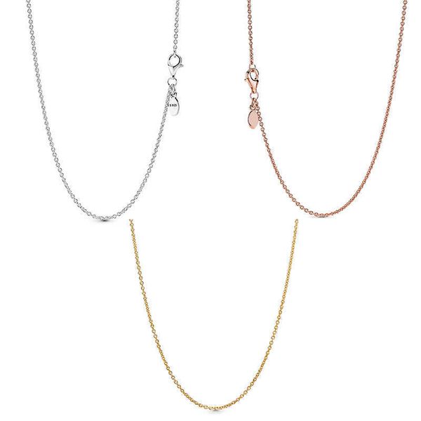 designer necklace female 925 sterling silver classic cable chain rose gold color jewelry gift making
designer necklace female 925 sterling silver classic cable chain rose gold color jewelry gift making