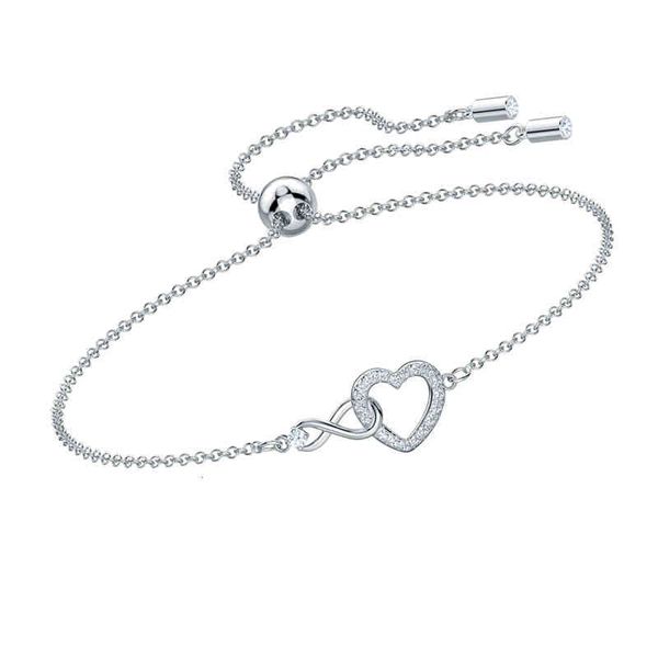 bangles bracelets shi family eternal love silver bracelet female swarovski element crystal endless, Black
bangles bracelets shi family eternal love silver bracelet female swarovski element crystal endless, Black