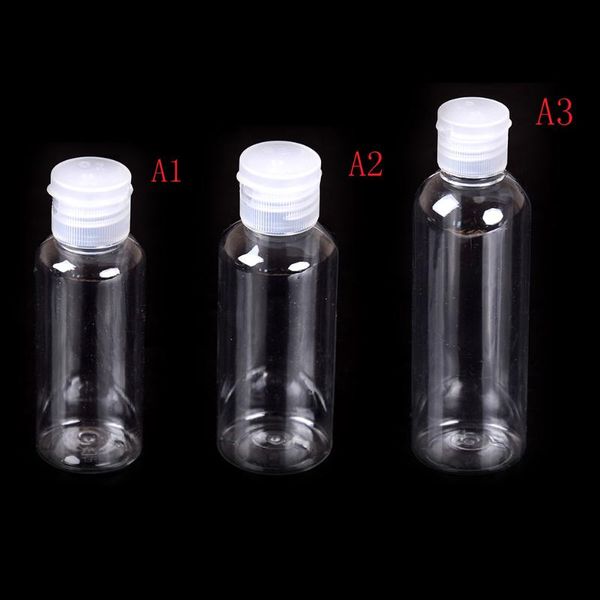 storage bottles & jars plastic transparent clear flip cosmetic jar travel empty refillable makeup liquid container 50/60/100ml
storage bottles & jars plastic transparent clear flip cosmetic jar travel empty refillable makeup liquid container 50/60/100ml