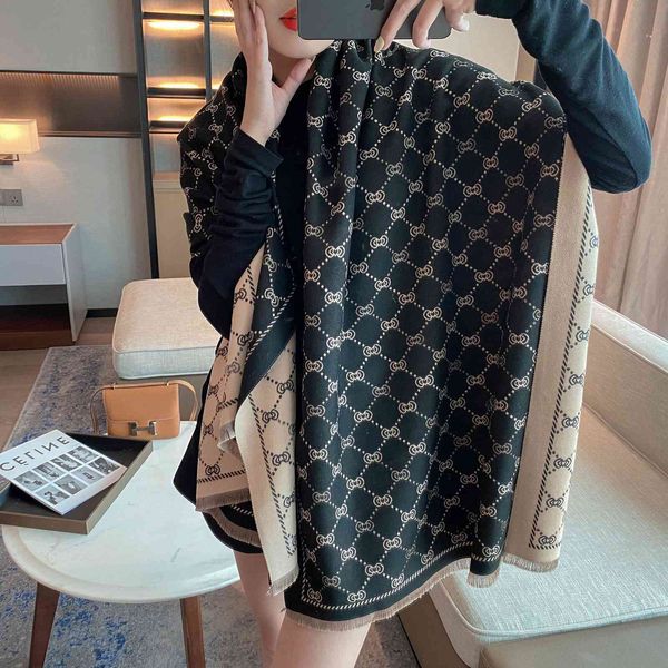 70% off design autumn and imitation cashmere scarf 2021 decorative air conditioning shawl geometric tassel thickened extended warm bib, Blue;gray
70% off design autumn and imitation cashmere scarf 2021 decorative air conditioning shawl geometric tassel thickened extended warm bib, Blue;gray