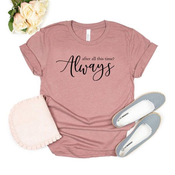 women's t-shirt after all this time always t shirt valentines day gift cute love couple tee immortal tshirt romantic top, White
women's t-shirt after all this time always t shirt valentines day gift cute love couple tee immortal tshirt romantic top, White