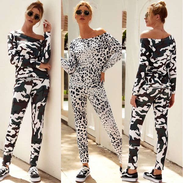 autumn camo 2pcs set women streetwear outfits print pullover slim +elastic waist pocket trousers lady leopard tracksuit 210507, White
autumn camo 2pcs set women streetwear outfits print pullover slim +elastic waist pocket trousers lady leopard tracksuit 210507, White