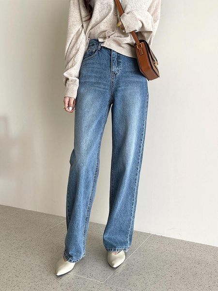 women's jeans casual ladies for women trousers 2021 summer autumn loose button female denim straight pants high waist solid wj321, Blue
women's jeans casual ladies for women trousers 2021 summer autumn loose button female denim straight pants high waist solid wj321, Blue