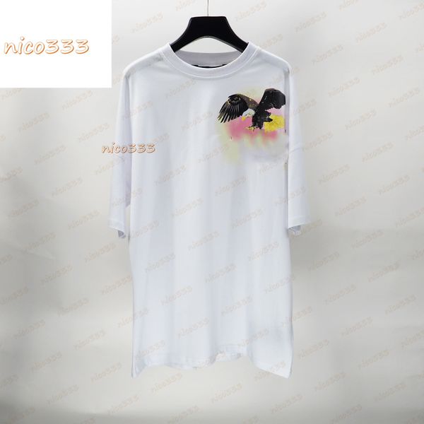 2021pa tide brand eagle angel letter printed pattern cotton t-shirt couple short sleeve spot casual loose type, White;black
2021pa tide brand eagle angel letter printed pattern cotton t-shirt couple short sleeve spot casual loose type, White;black