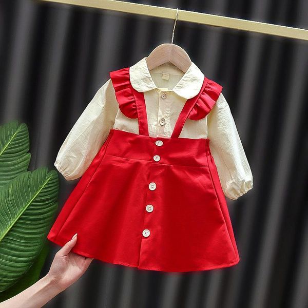 girl's dresses baby girl born kids blouses comfortable costumes infant princess dress cute casual party clothing for 0-2years, Red;yellow
girl's dresses baby girl born kids blouses comfortable costumes infant princess dress cute casual party clothing for 0-2years, Red;yellow