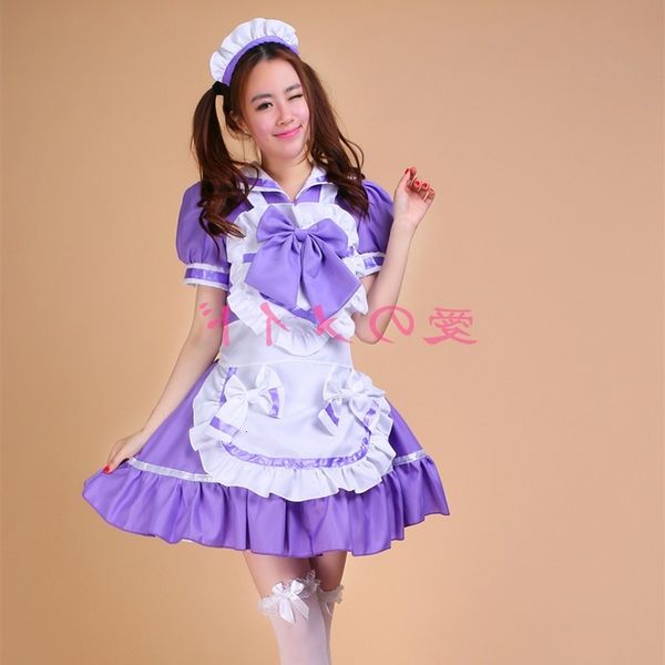 dress french sweet gothic lolita anime cosplay sissy maid uniform plus size halloween outfits for women, Black;gray
dress french sweet gothic lolita anime cosplay sissy maid uniform plus size halloween outfits for women, Black;gray