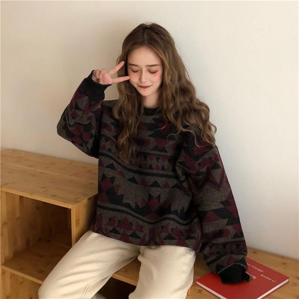 women's hoodies & sweatshirts clothing loose o-neck pullovers spring autumn long sleeve casual print korean style fashion brand, Black
women's hoodies & sweatshirts clothing loose o-neck pullovers spring autumn long sleeve casual print korean style fashion brand, Black
