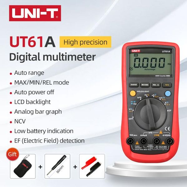 multimeters uni-t ut61a/b/c/d/e modern digital multimeter true rms auto range high frequency response measurement inspection instrument
multimeters uni-t ut61a/b/c/d/e modern digital multimeter true rms auto range high frequency response measurement inspection instrument