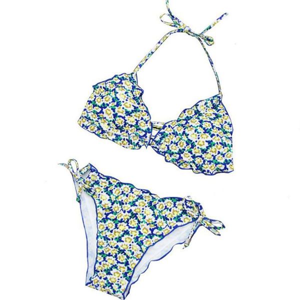 women's swimwear two piece flower print split swimsuit bikini beachwear monokini push up padded bathing, White;black
women's swimwear two piece flower print split swimsuit bikini beachwear monokini push up padded bathing, White;black