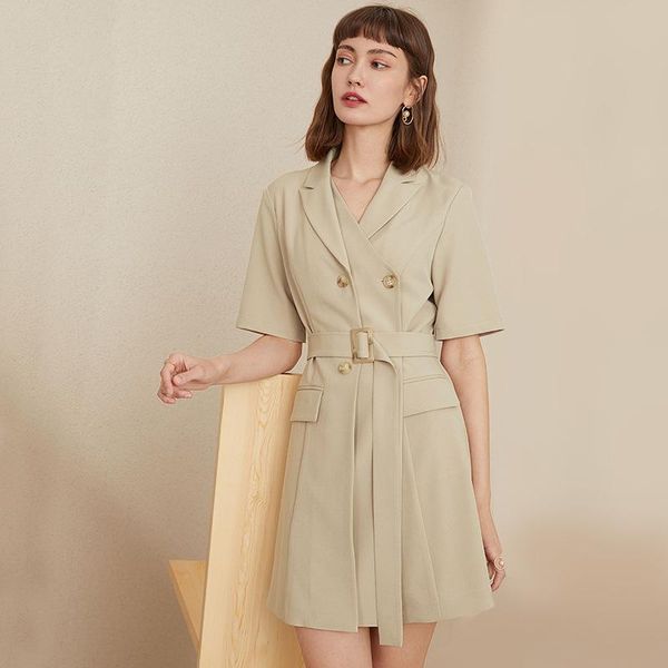 xiaowang vance lane double breasted dress women's summer 2021 waist slim suit skirt temperament two piece, White
xiaowang vance lane double breasted dress women's summer 2021 waist slim suit skirt temperament two piece, White