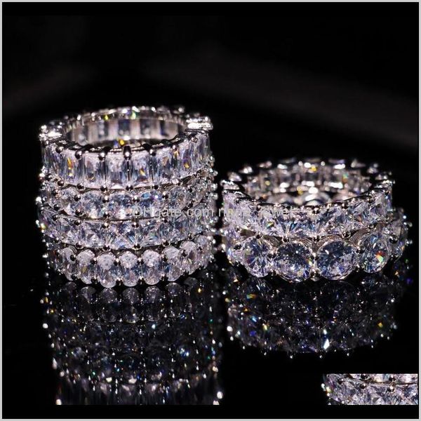 size 5-12 multi stone shape luxury jewelry 925 sterling silver princess white z cz diamond gemstones promise women wedding band ri rumyb, Slivery;golden
size 5-12 multi stone shape luxury jewelry 925 sterling silver princess white z cz diamond gemstones promise women wedding band ri rumyb, Slivery;golden