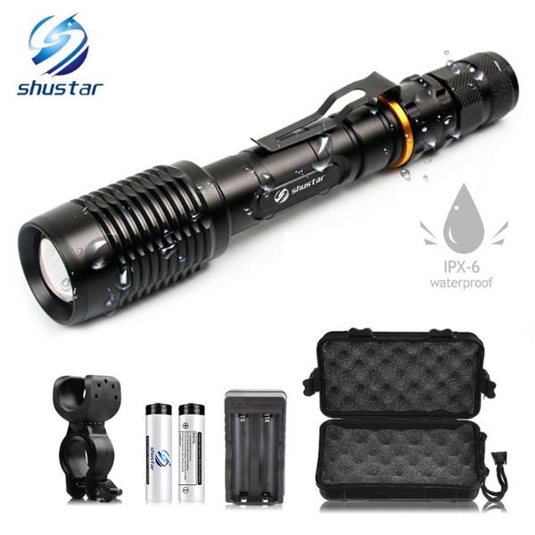 super bright bicycle light 5 mode headlight led support zoom by 18650 battery powered gift boxed riding lighting bike lights
super bright bicycle light 5 mode headlight led support zoom by 18650 battery powered gift boxed riding lighting bike lights