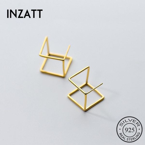 inzareal 925 sterling silver hollow square stud earrings for women party fashion jewelry minimalist accessories punk gift, Golden;silver
inzareal 925 sterling silver hollow square stud earrings for women party fashion jewelry minimalist accessories punk gift, Golden;silver