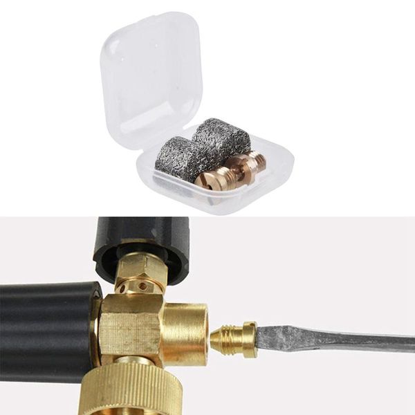 watering equipments 2pieces foam orifice nozzle tips and maker, 1.0/1.2mm thread mesh filter for snow lance, 3000 psi
watering equipments 2pieces foam orifice nozzle tips and maker, 1.0/1.2mm thread mesh filter for snow lance, 3000 psi