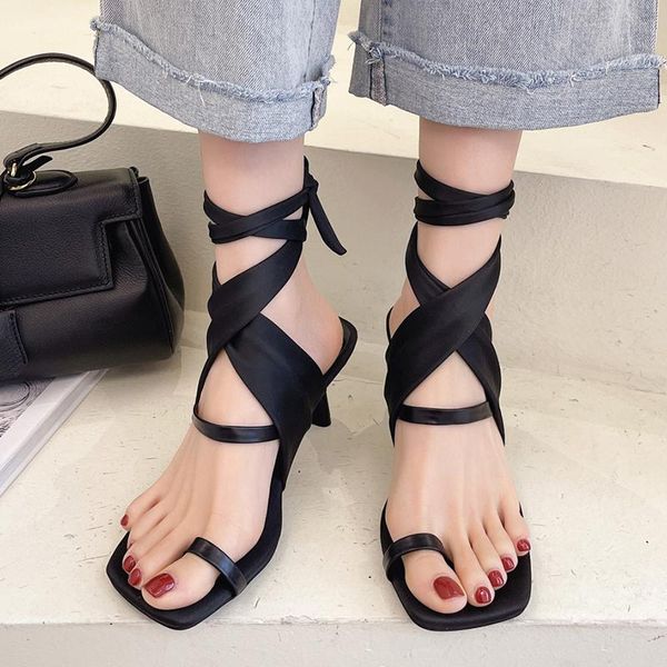 dress shoes rimocy ankle strap high heels sandals women summer clip toe thin rome sandalias mujer fashion party, Black
dress shoes rimocy ankle strap high heels sandals women summer clip toe thin rome sandalias mujer fashion party, Black