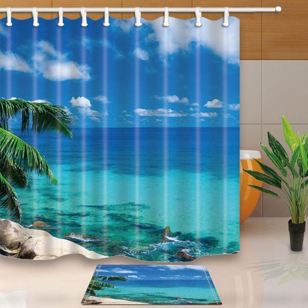 shower curtains seascape curtain palm tree blue sky beach bathroom polyester waterproof mildew proof with 12 hooks bath screens
shower curtains seascape curtain palm tree blue sky beach bathroom polyester waterproof mildew proof with 12 hooks bath screens