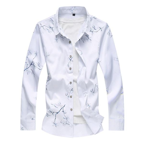 white men flower shirt long sleeve plus size s-7xl shirts mens blue black autumn male camisa men's casual, White;black
white men flower shirt long sleeve plus size s-7xl shirts mens blue black autumn male camisa men's casual, White;black
